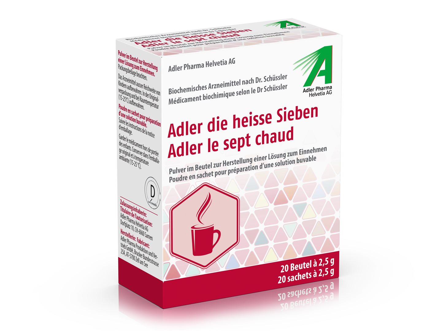 Adler die heisse Sieben Plv 20 Btl 2.5 g
