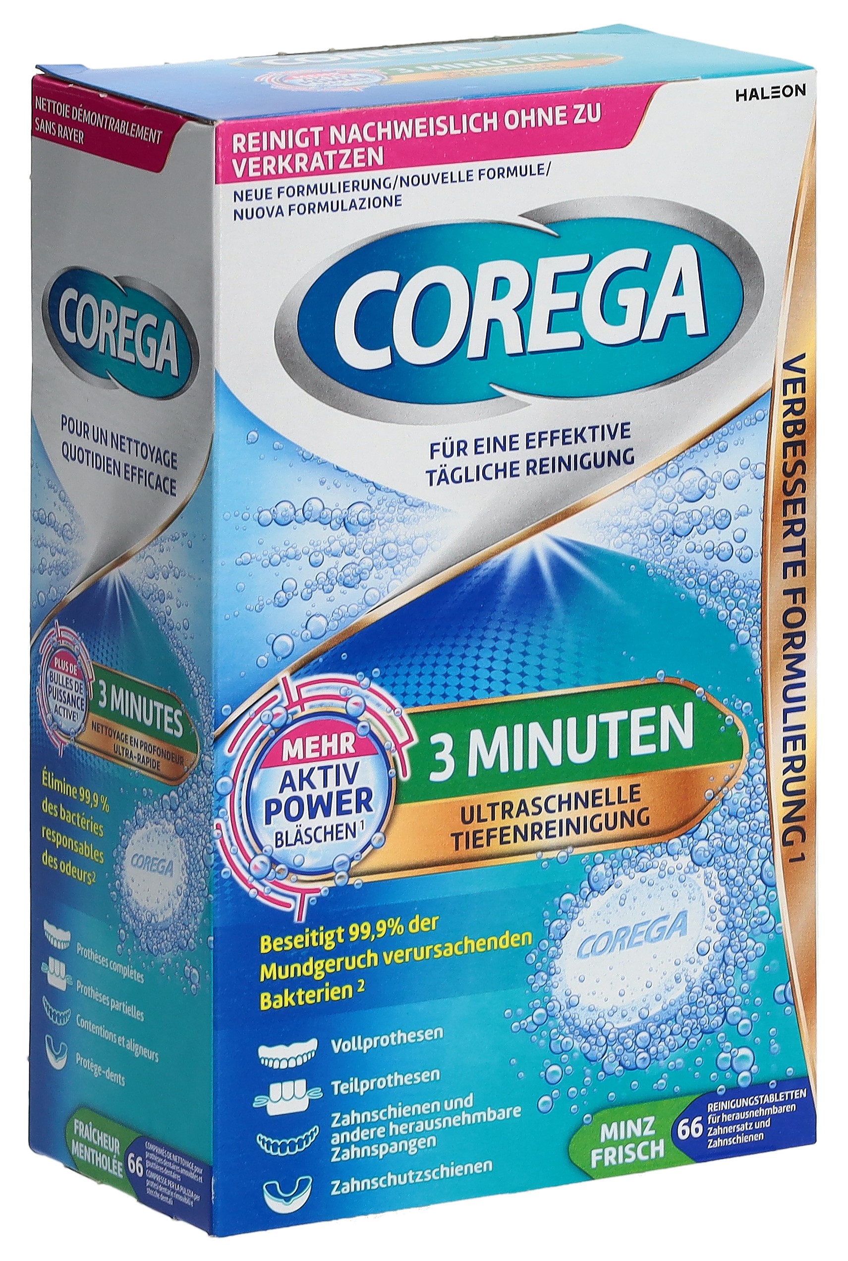 Corega rapid tabs 66 pce