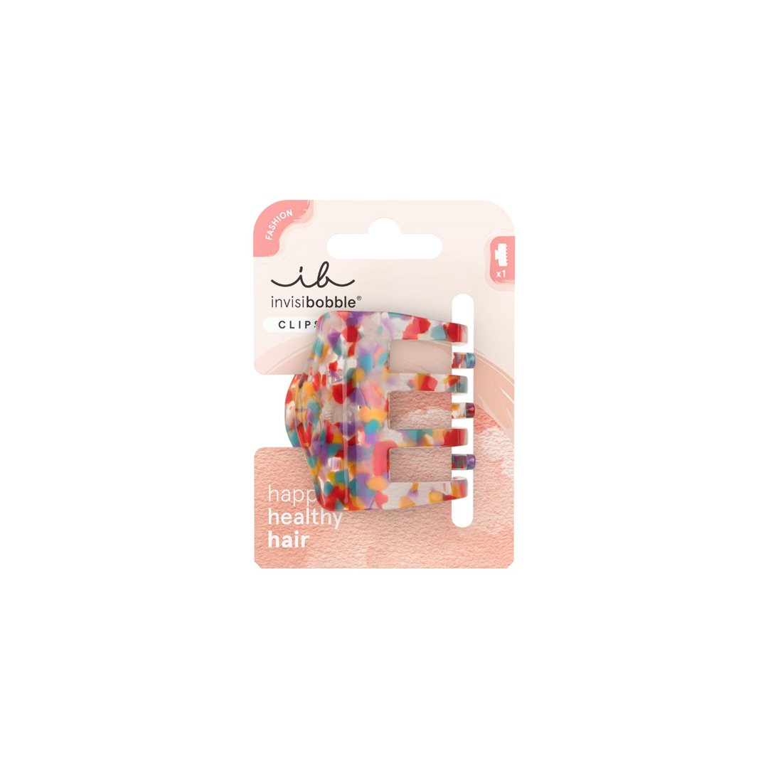 invisibobble pince clipstar M confetti spark