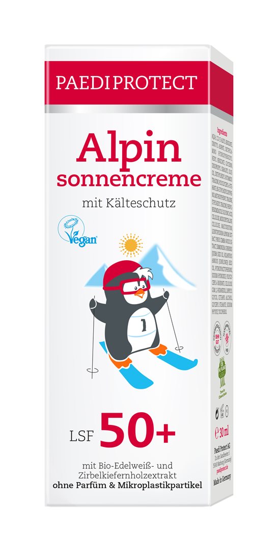 PAEDIPROTECT Alpinsonnencreme LSF50+ Tb 30 ml