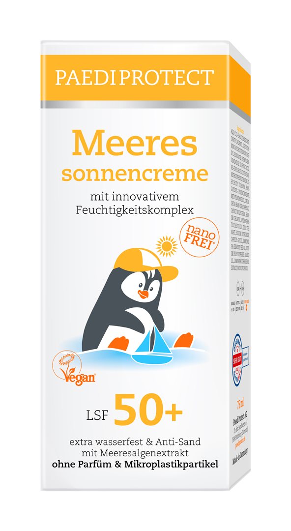 PAEDIPROTECT Meeressonnencreme LSF50+ Tb 75 ml