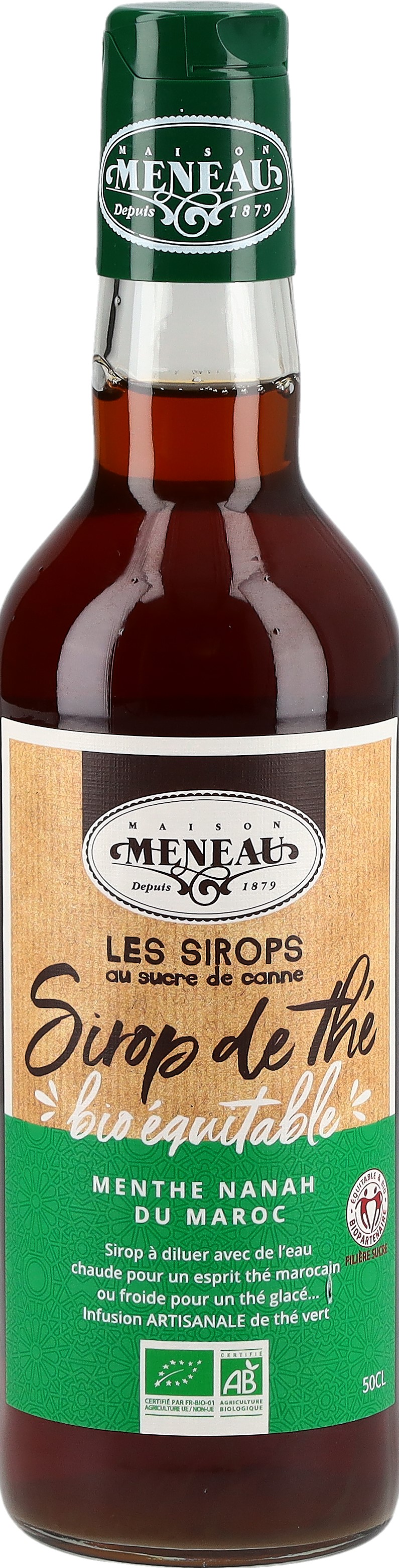 Meneau Sirup marokkanischer Grüntee Fl 500 ml