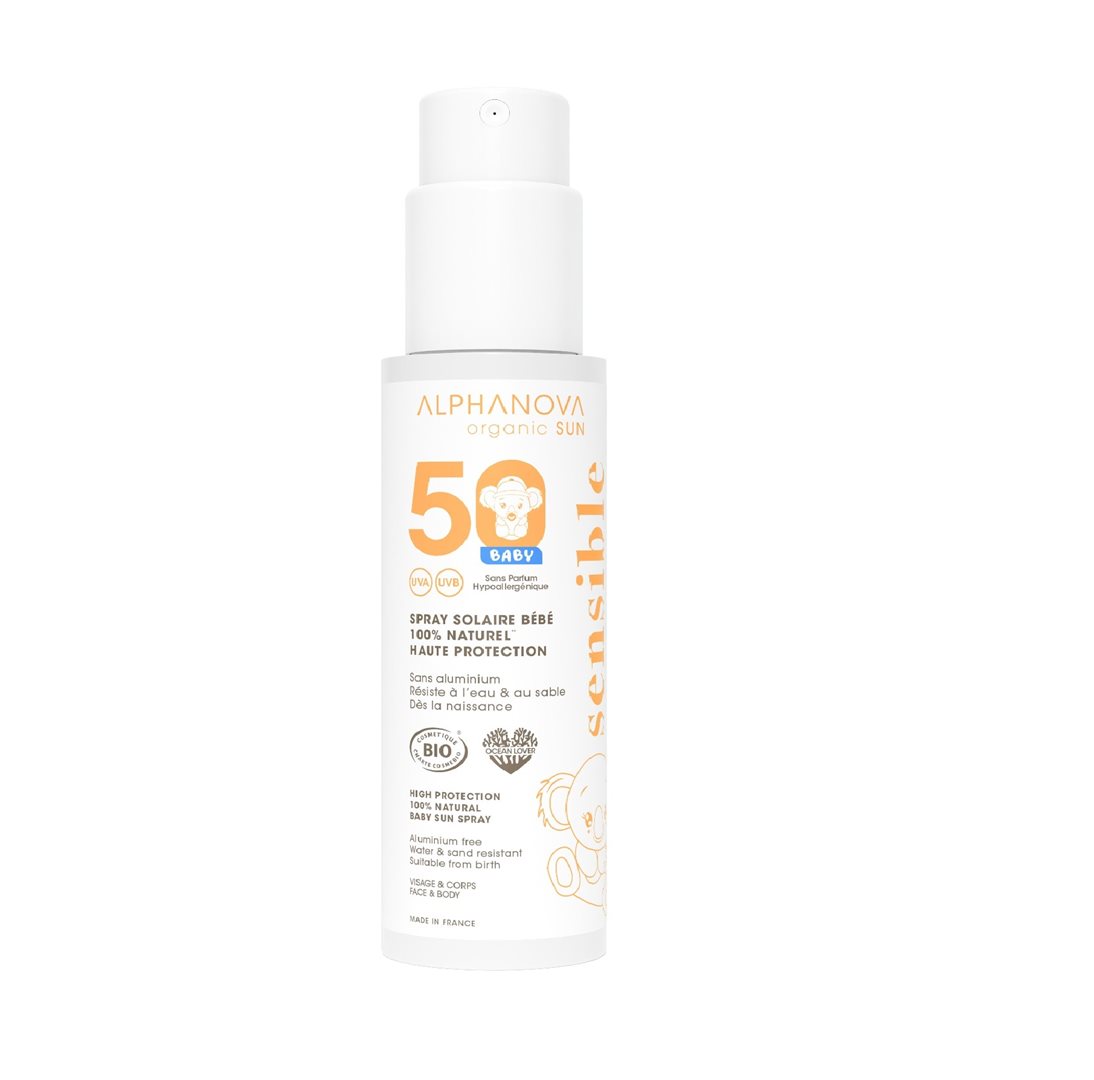 Alphanova BB Sonnenspray SPF50+ Bio 100 g