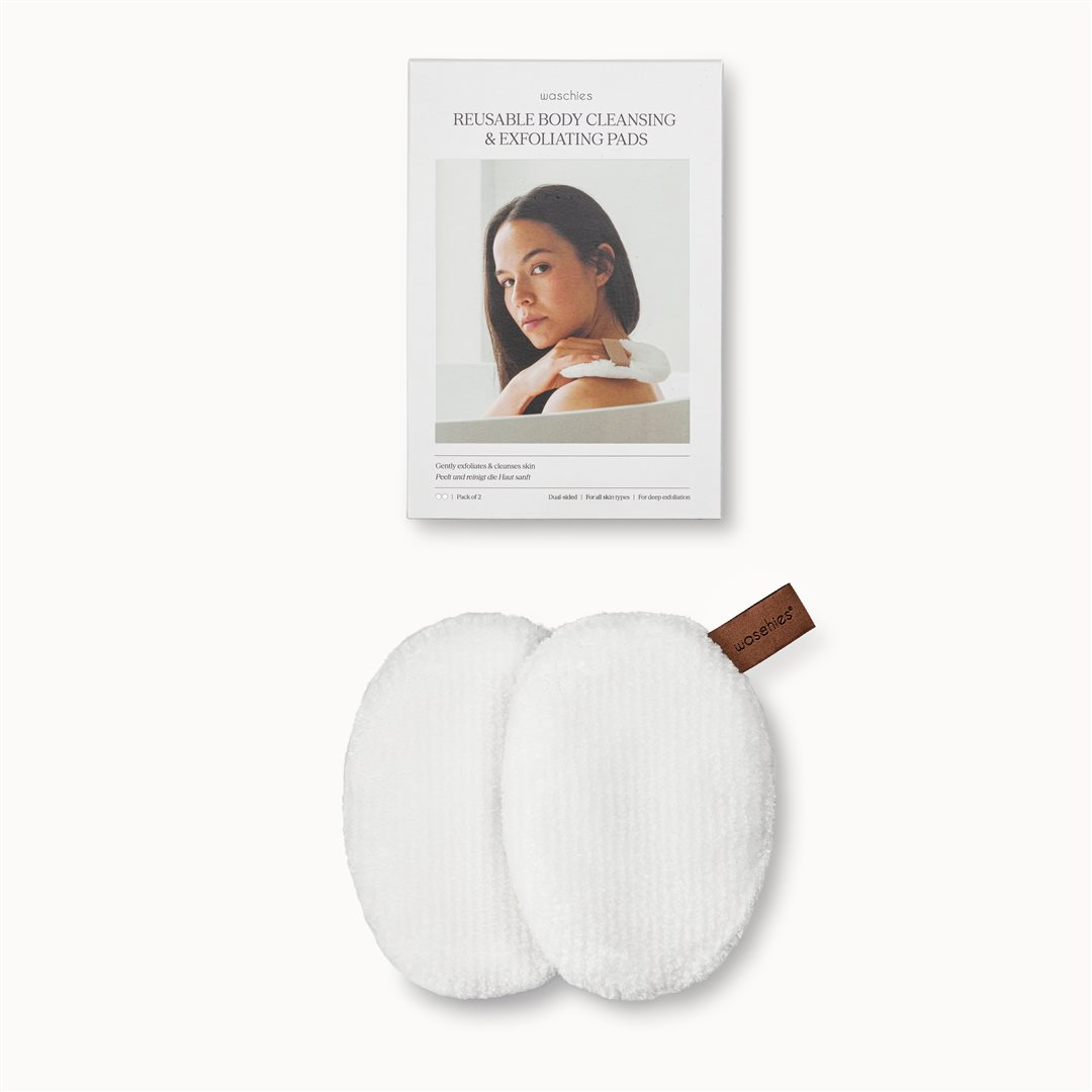 waschies disques nettoyants et exfoliants corps box 2 pce