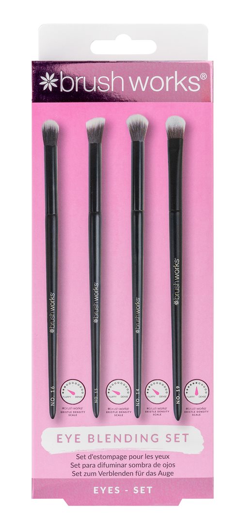 Brushworks eye blending set box 4 pce