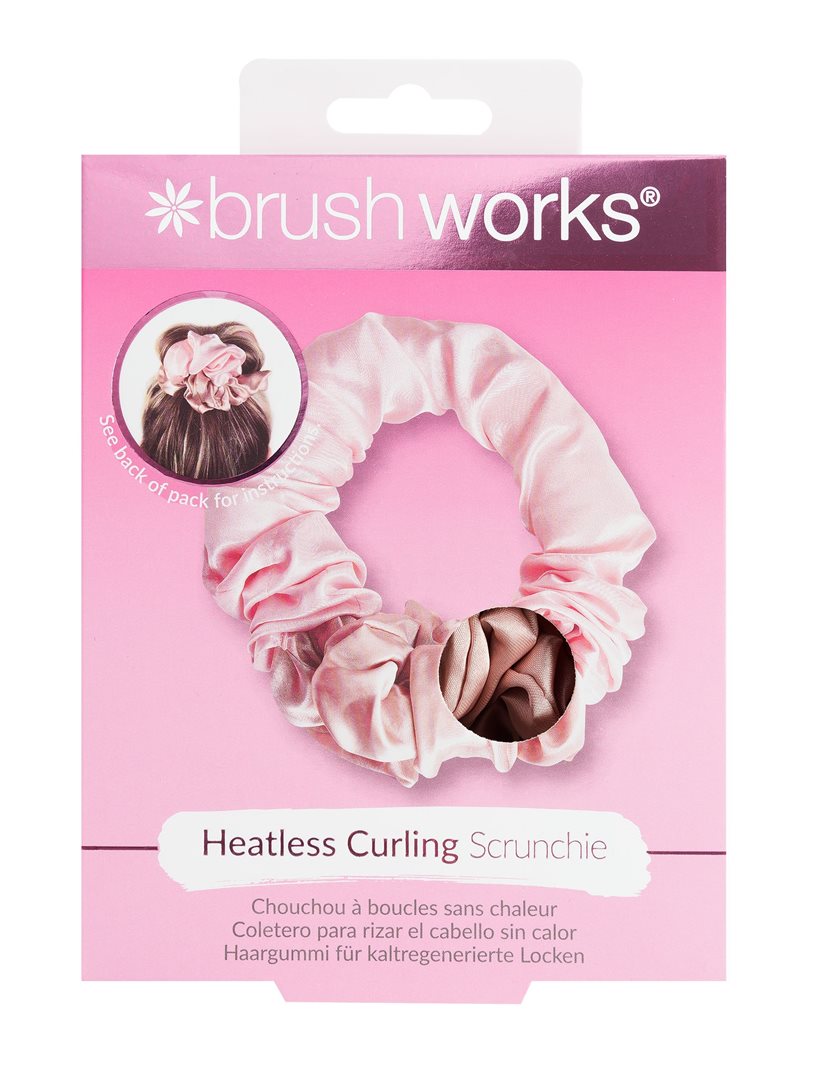 Brushworks heatless curling scrunchie box