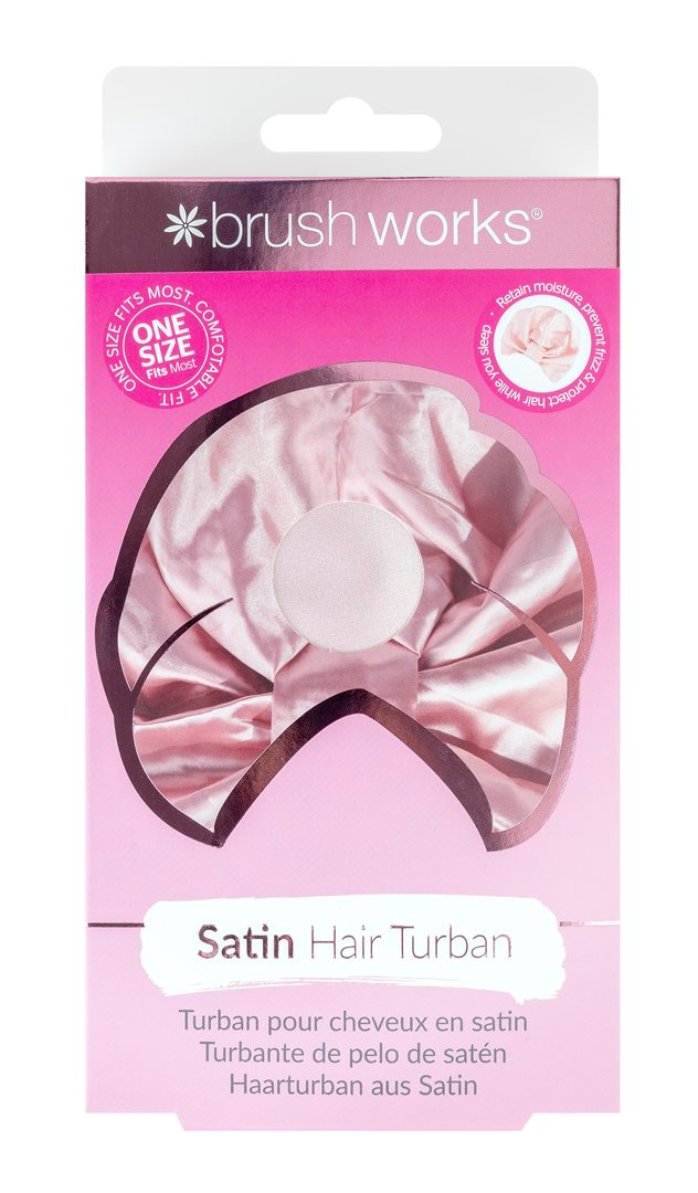 Brushworks Satin Hair Turban Box