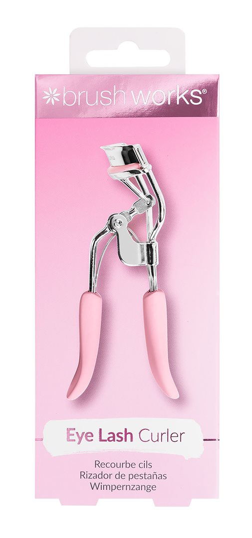 Brushworks eyelash curler pink box