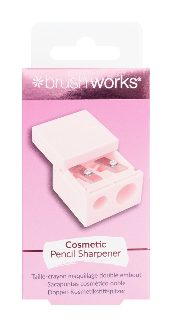 Brushworks beauty pencil sharpener box