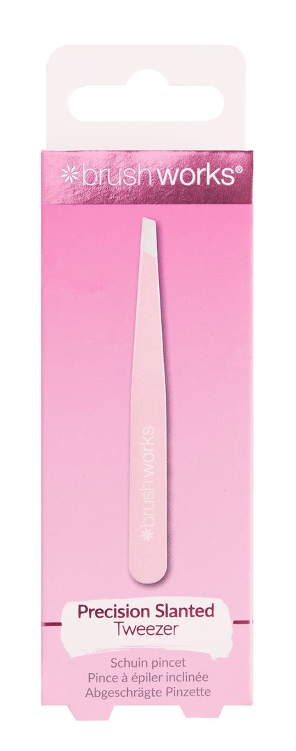 Brushworks Precision Slanted Tweezers Box