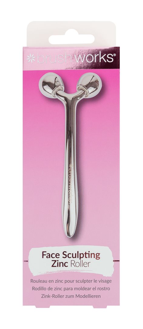 Brushworks face sculpting Zinc roller box