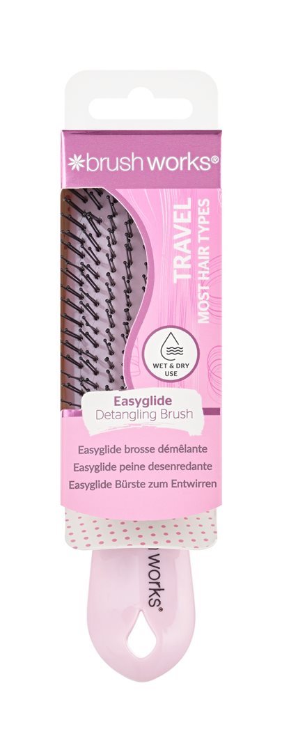 Brushworks easyglide detangling brush box