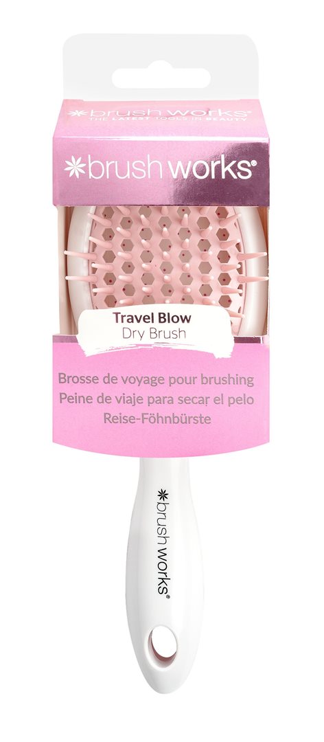 Brushworks travel blow dry brush box