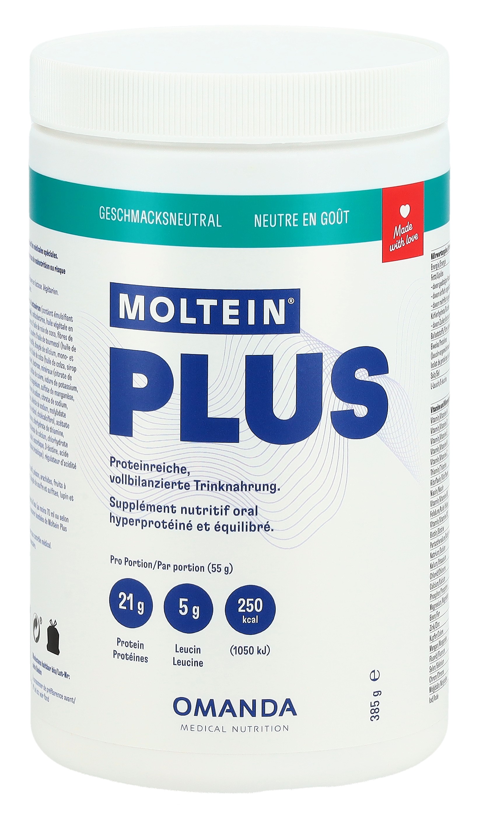 MOLTEIN PLUS 2.5 Neutral (n) Ds 385 g