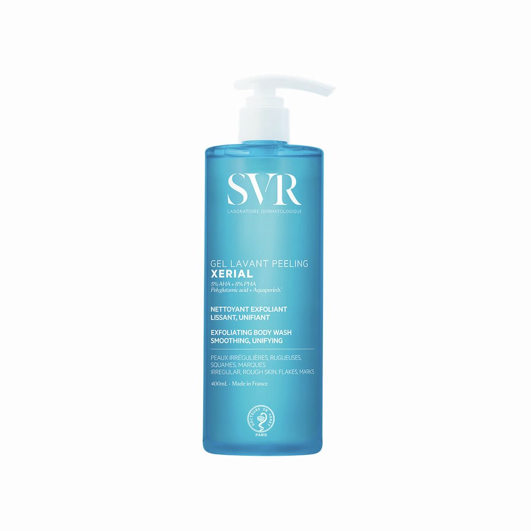 SVR XERIAL Gel Lavant Peeling 400 ml