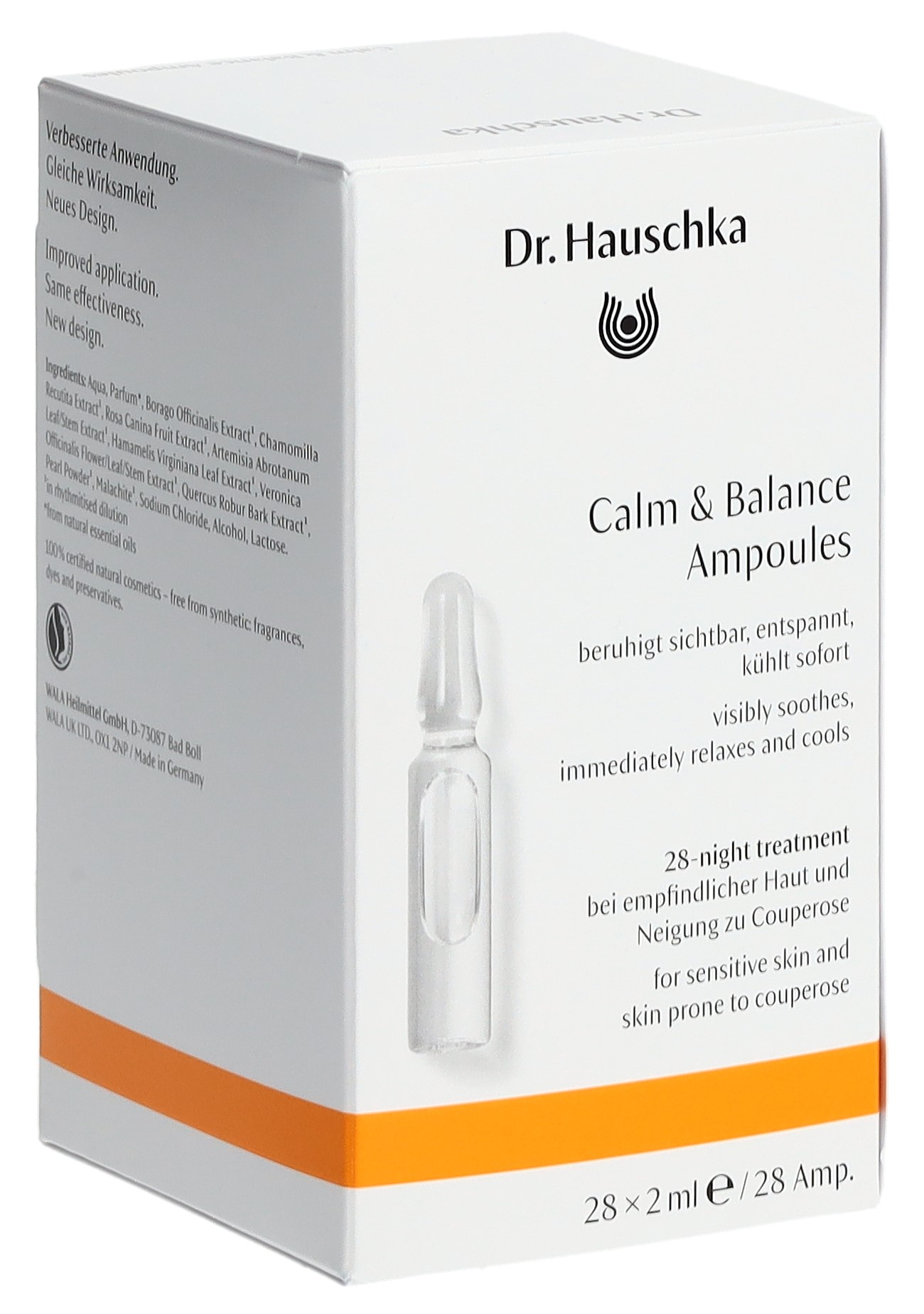 Dr. Hauschka Calm and Balance 28 Amp 2 ml