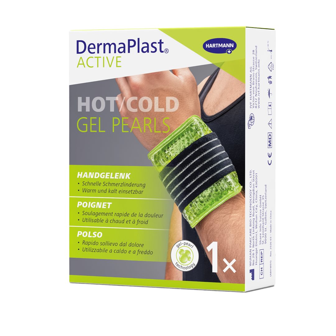 DERMAPLAST Active Hot & Cold Pearls Wrist x 3 Stk