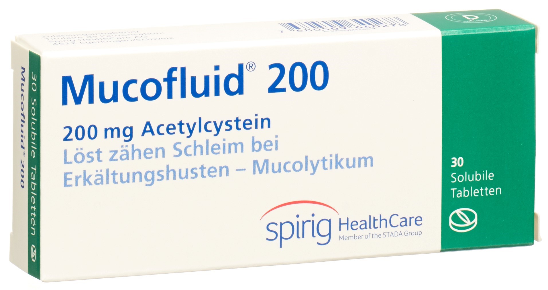 Mucofluid cpr 200 mg solubles 30 pce