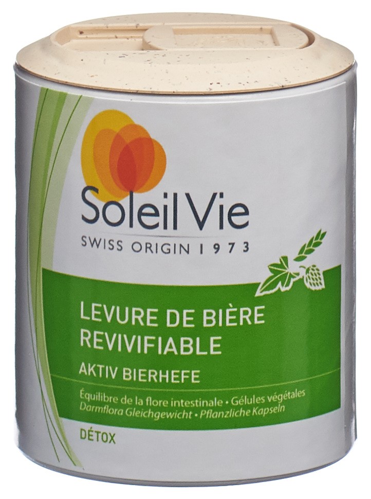 Soleil Vie Aktivbierhefe Kaps 400 mg 75 Stk
