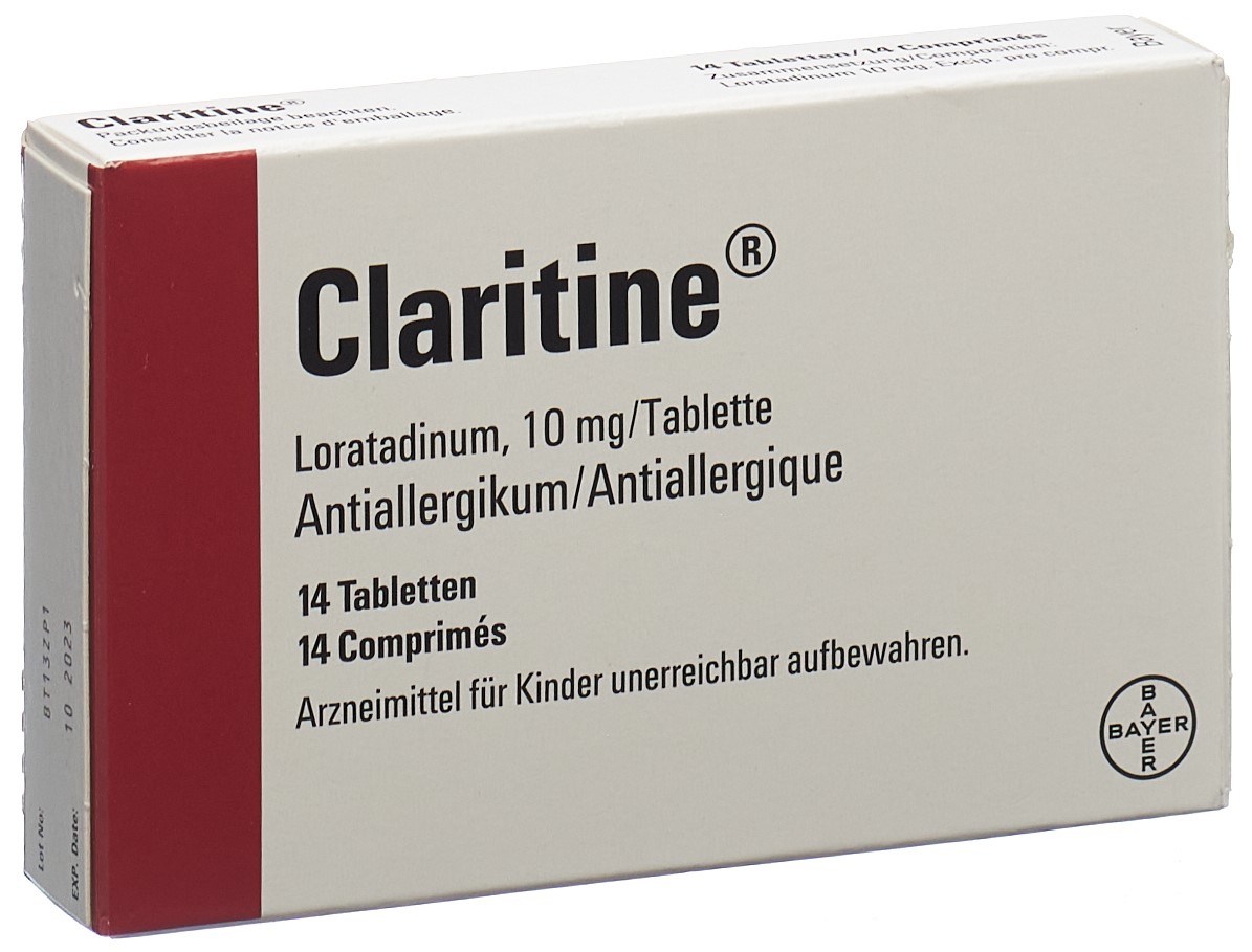 Claritine cpr 10 mg 14 pce