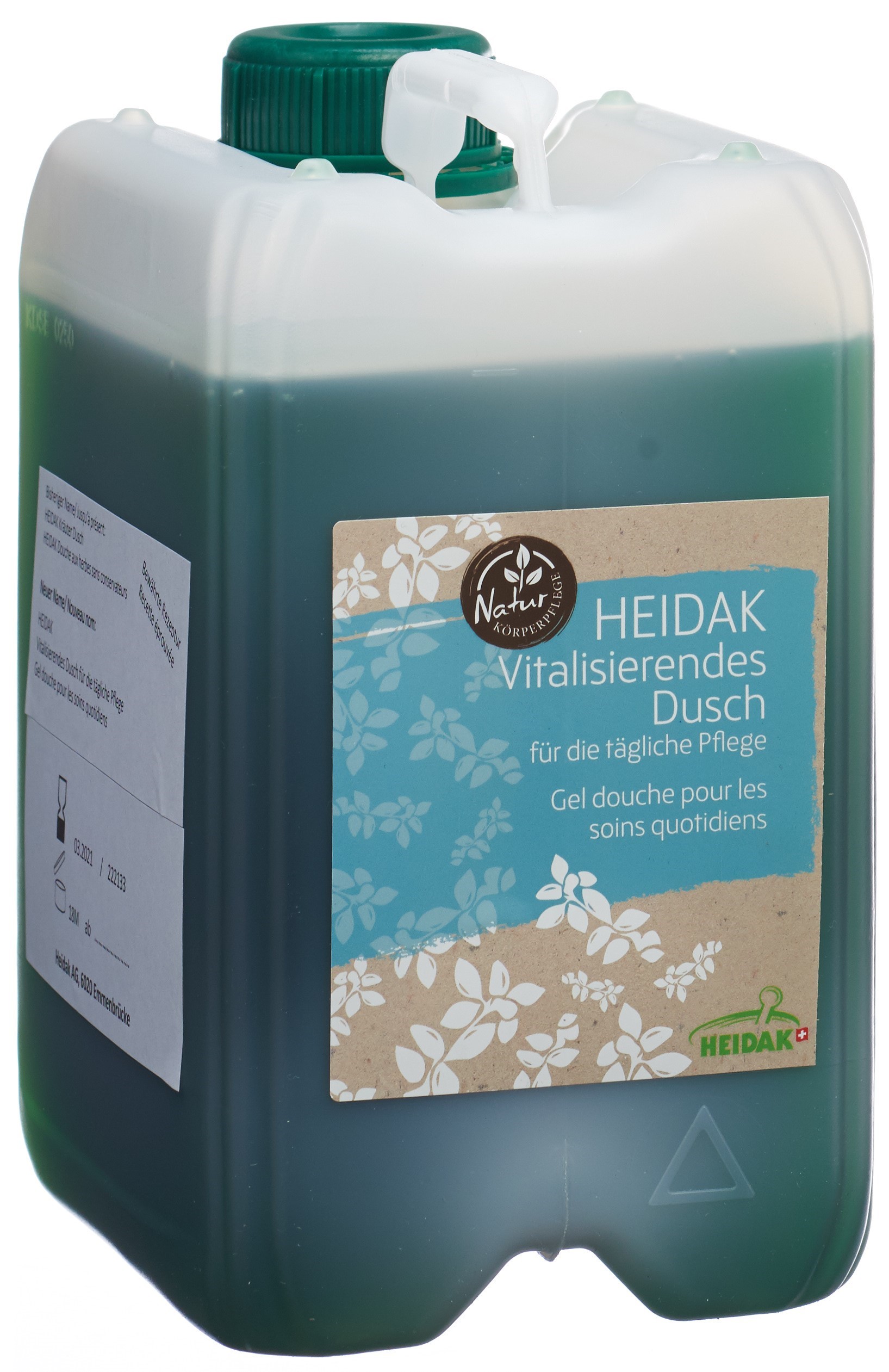 HEIDAK gel douche pour les soins quotidiens 2.5 kg