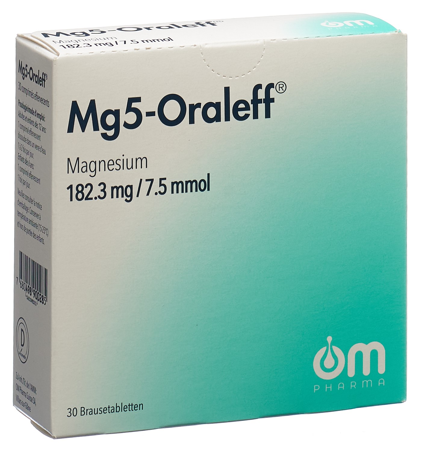 Mg5-Oraleff Brausetabl 7.5 mmol Ds 30 Stk