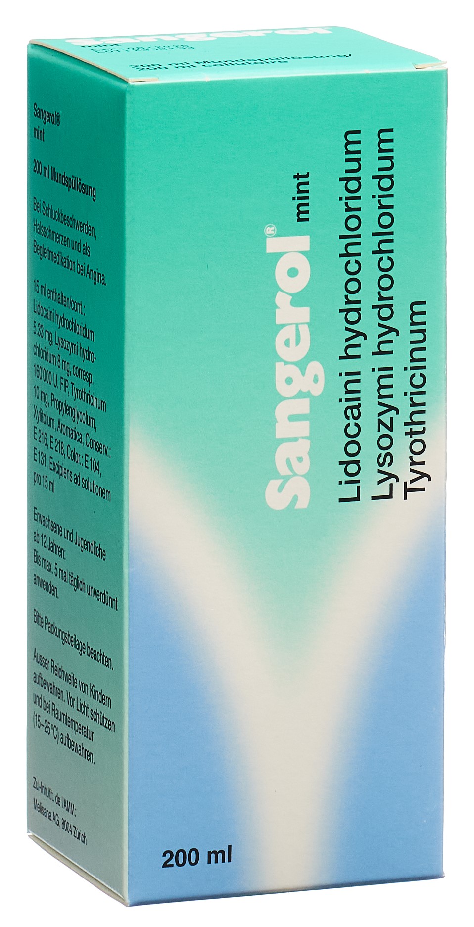 Sangerol Mundspüllösung mint ohne Zucker Fl 200 ml