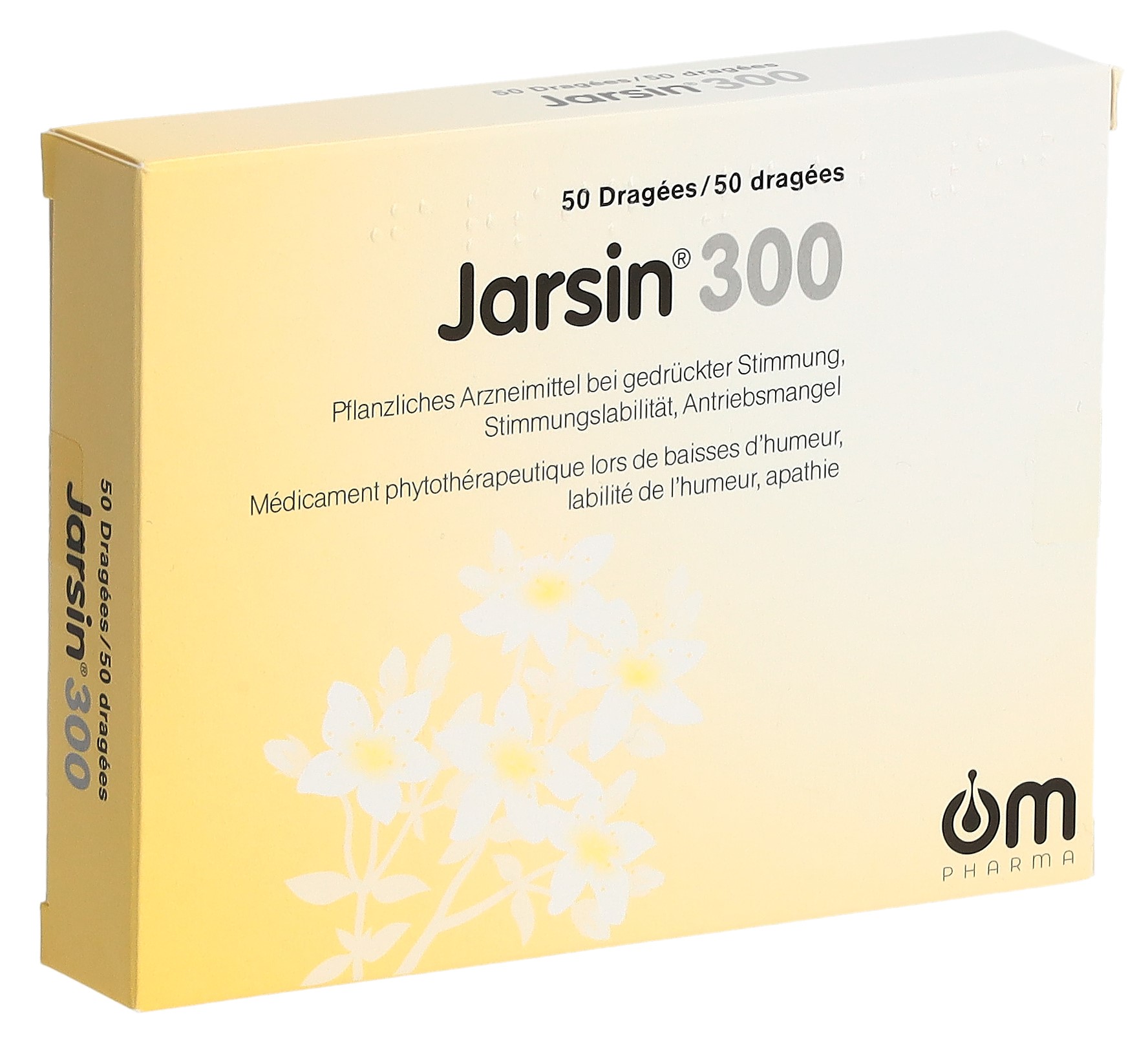 Jarsin Drag 300 mg 50 Stk