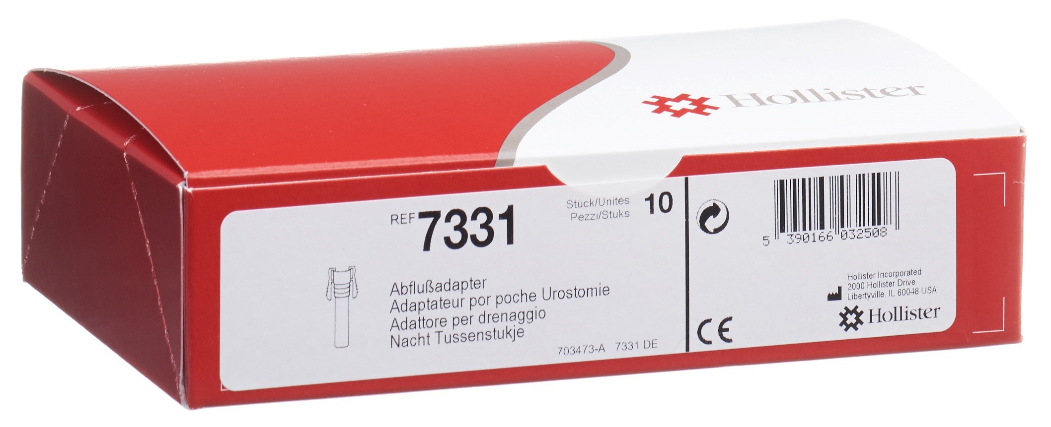 Hollister Abflussadapter Urostomiebeutel 10 Stk