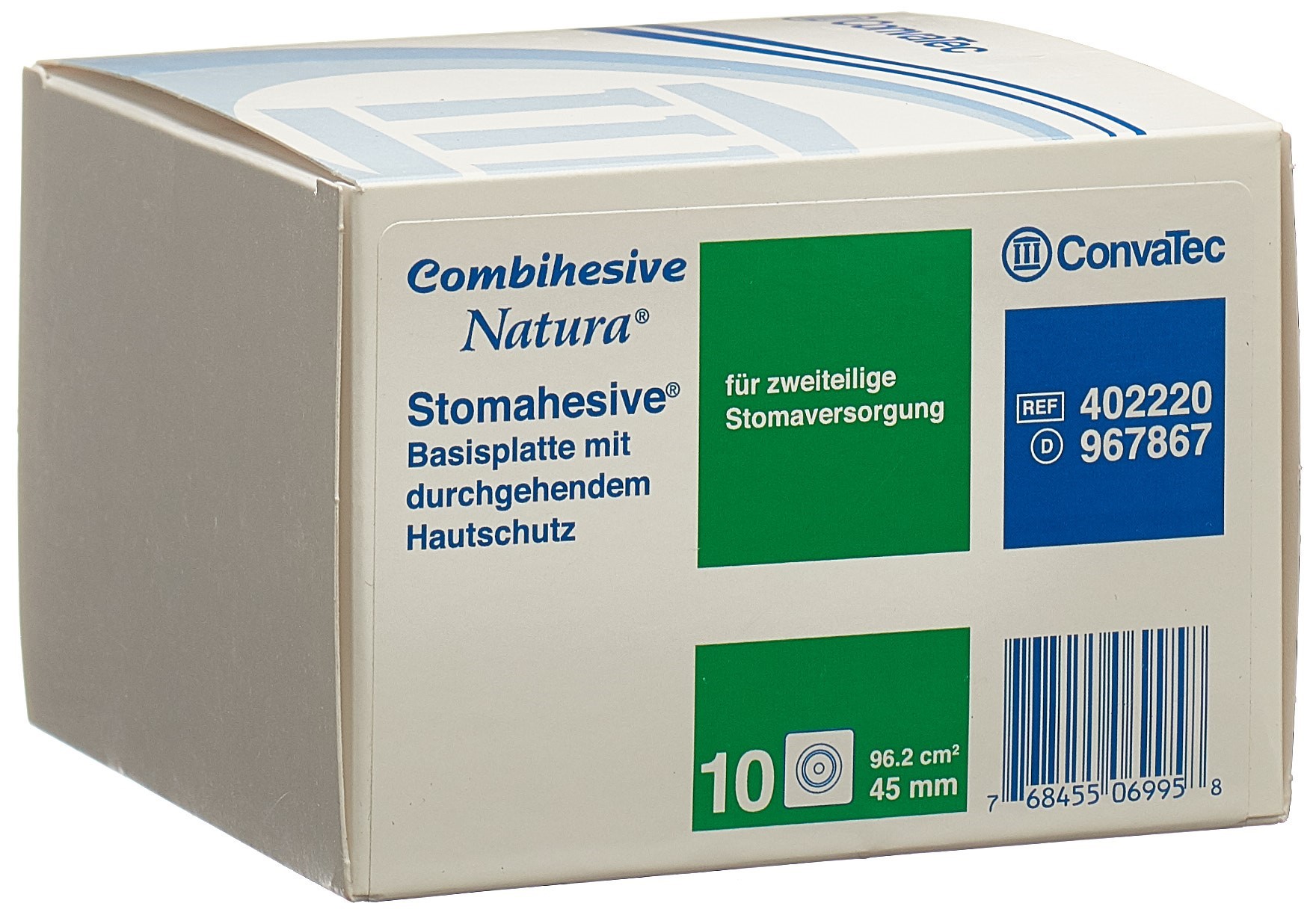Natura Duoflex Basisplatten 45mm 10x10cm 10 Stk