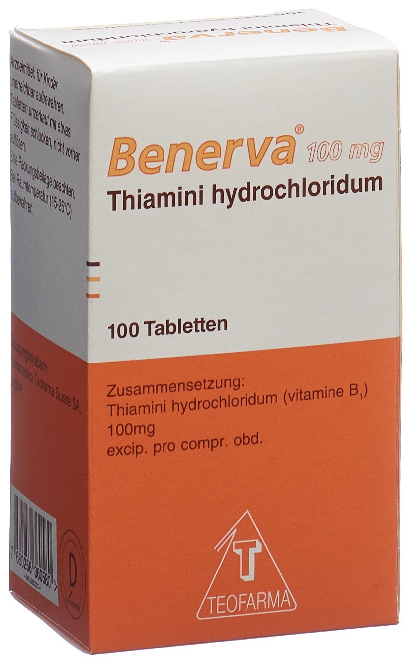 BENERVA Tabl 100 mg Ds 100 Stk