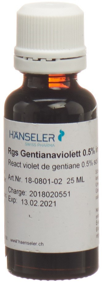 Hänseler Gentianaviolett 0.5 % 25 ml
