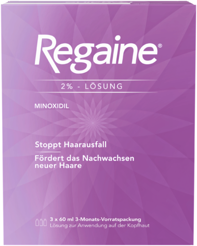 REGAINE Lösung 2 % für Frauen 3 x 60 ml
