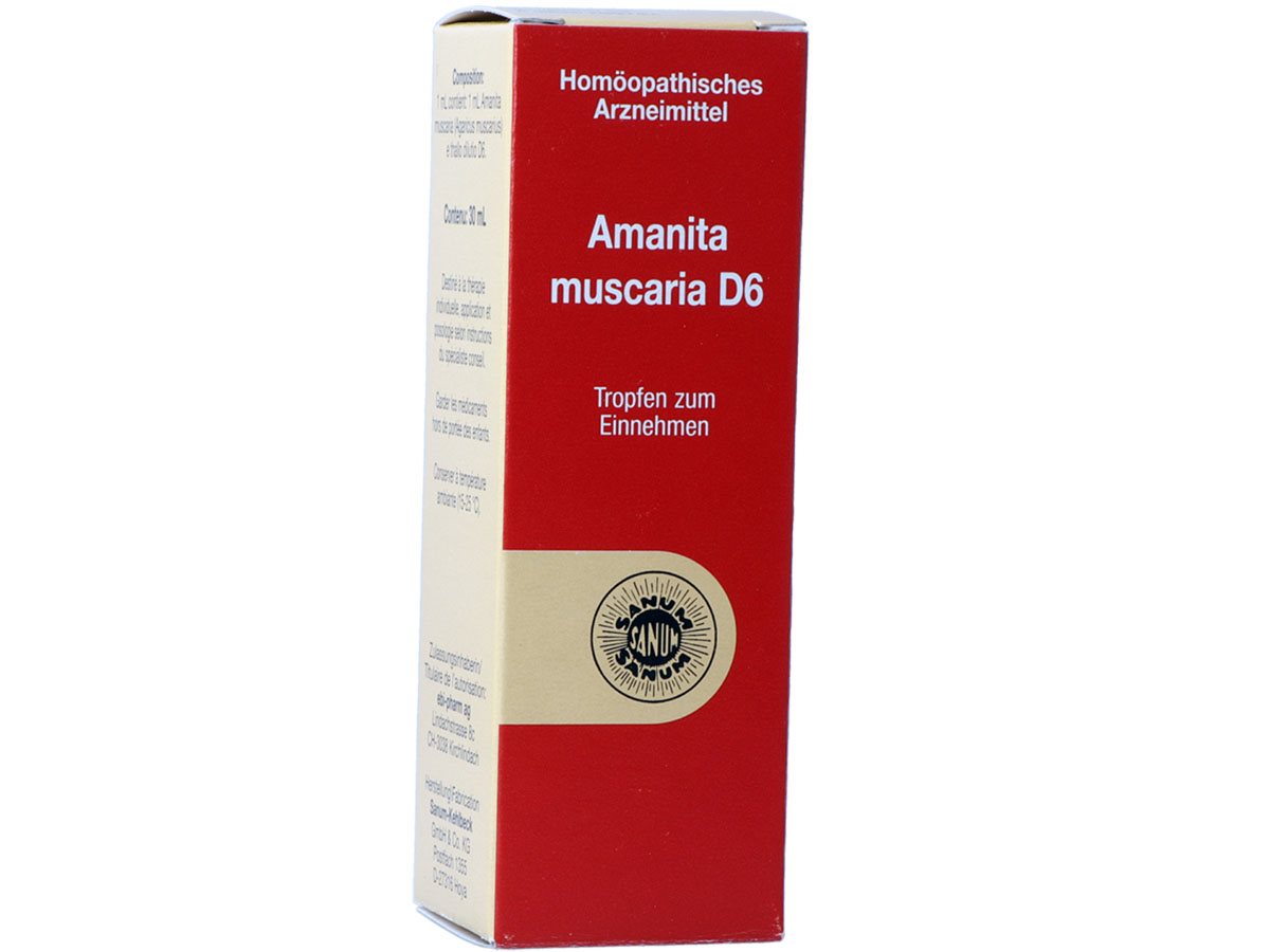 SANUM Amanita muscaria Tropfen D 6 30 ml