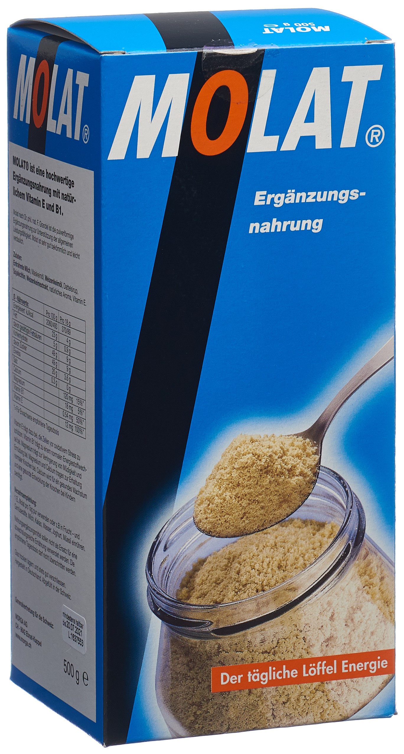 Molat Plv instant Glas 500 g