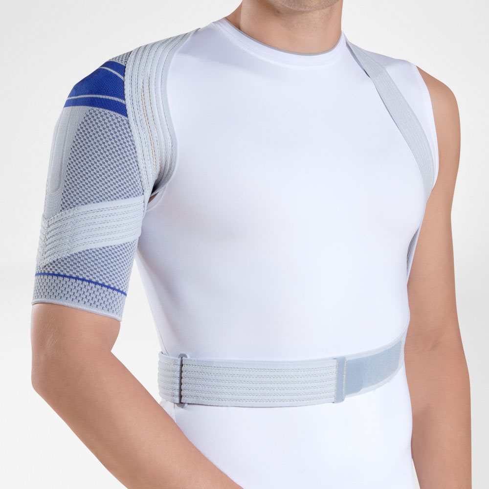 BAUERFEIND OmoTrain Aktivbandage Gr2 titan
