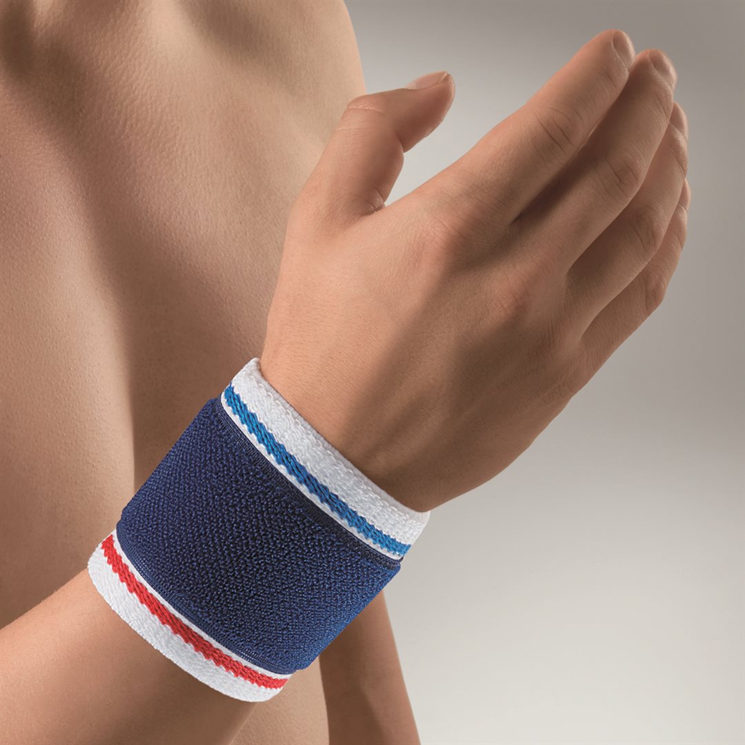 Bort ActiveColor Handgelenkbandage M -19cm blau