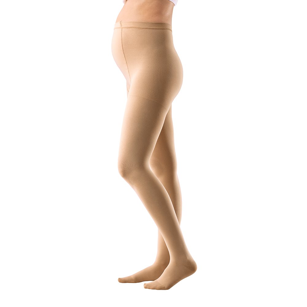 BAUERFEIND VenoTrain Micro KKL2 ATU S normal/long geschlossene Fussspitze caramel