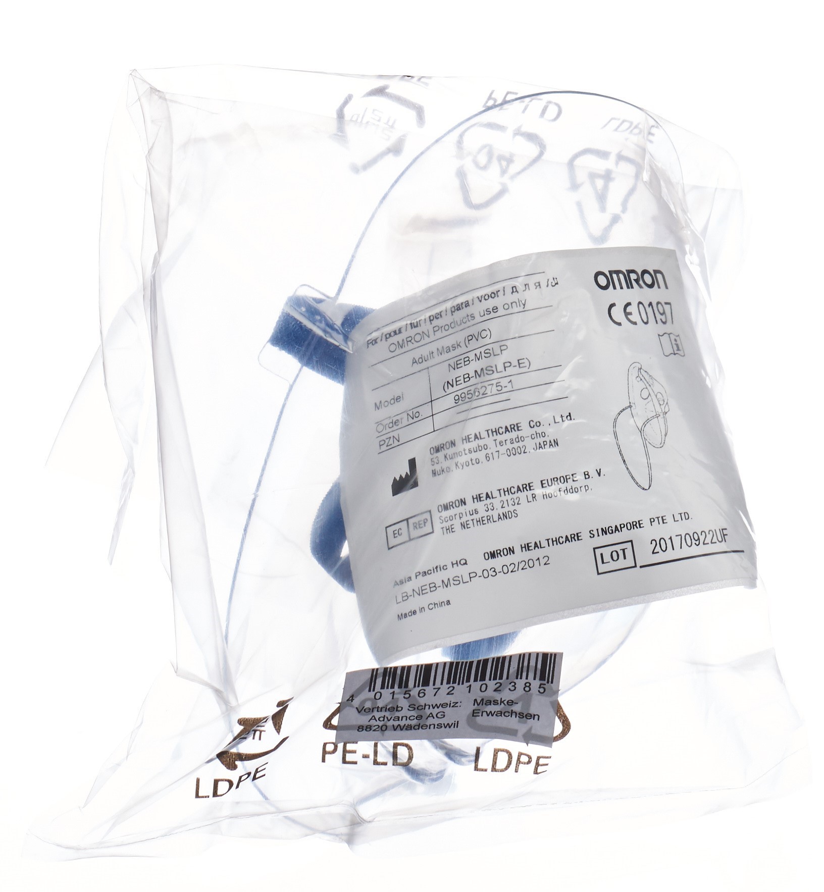 Omron Erwachsenenmaske zu CompAir/CX/U22