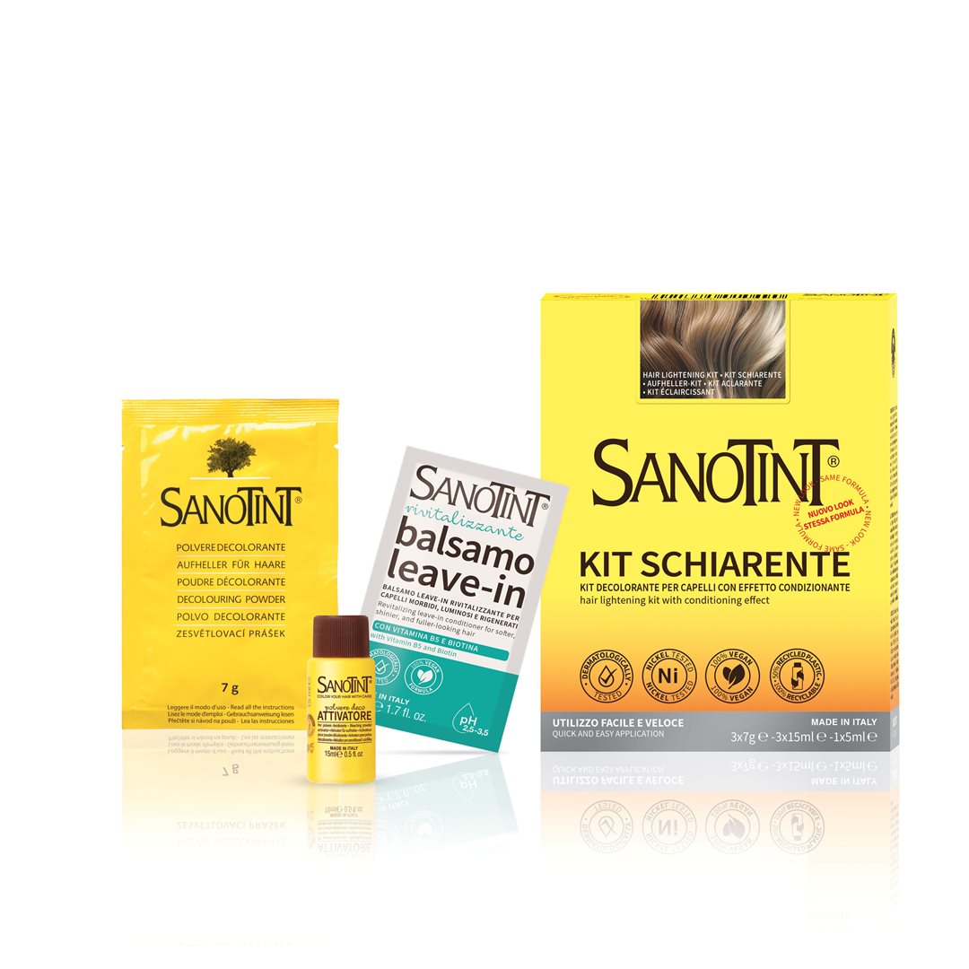 Sanotint kit éclaircissant pour cheveux à effet conditionnant