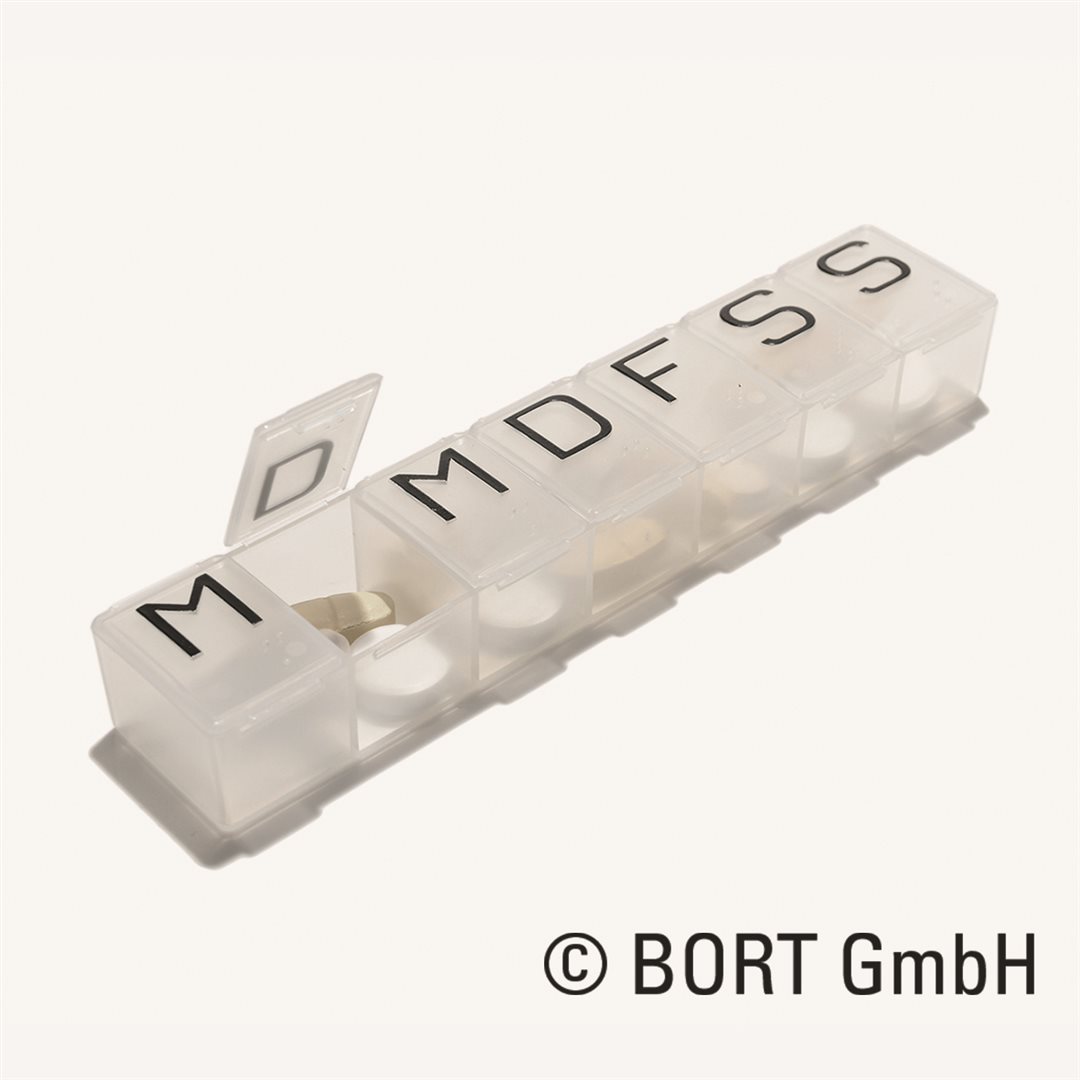 Bort EasyLife 7 Tage Tabletten Box transparent