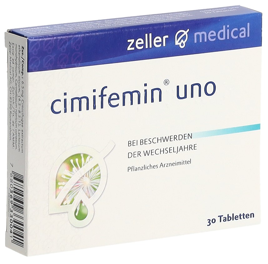 CIMIFEMIN uno Tabl 6.5 mg 30 Stk