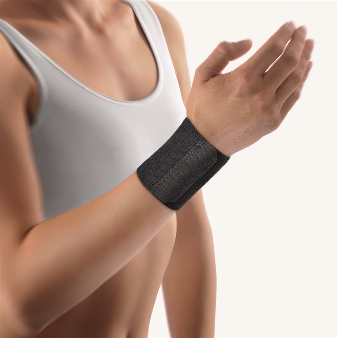 BORT Handgelenkbandage Velcro 8cm Gr3 -22cm schwa