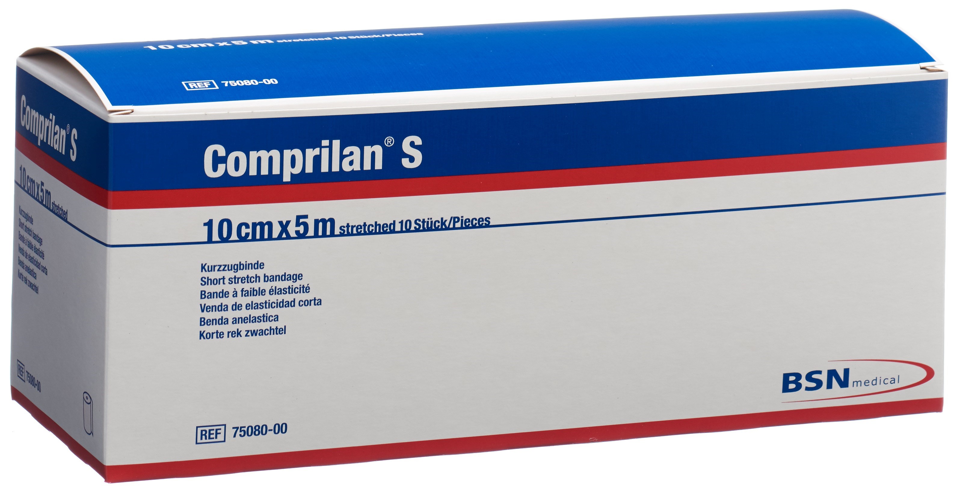Comprilan S Eco Kurzzugbinde 10cmx5m 10 Stk