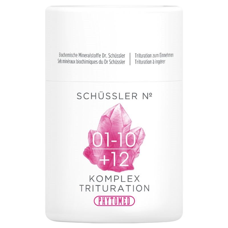 PHYTOMED SCHÜSSLER Komplex Trituration Nr. 1-10,12 80 g