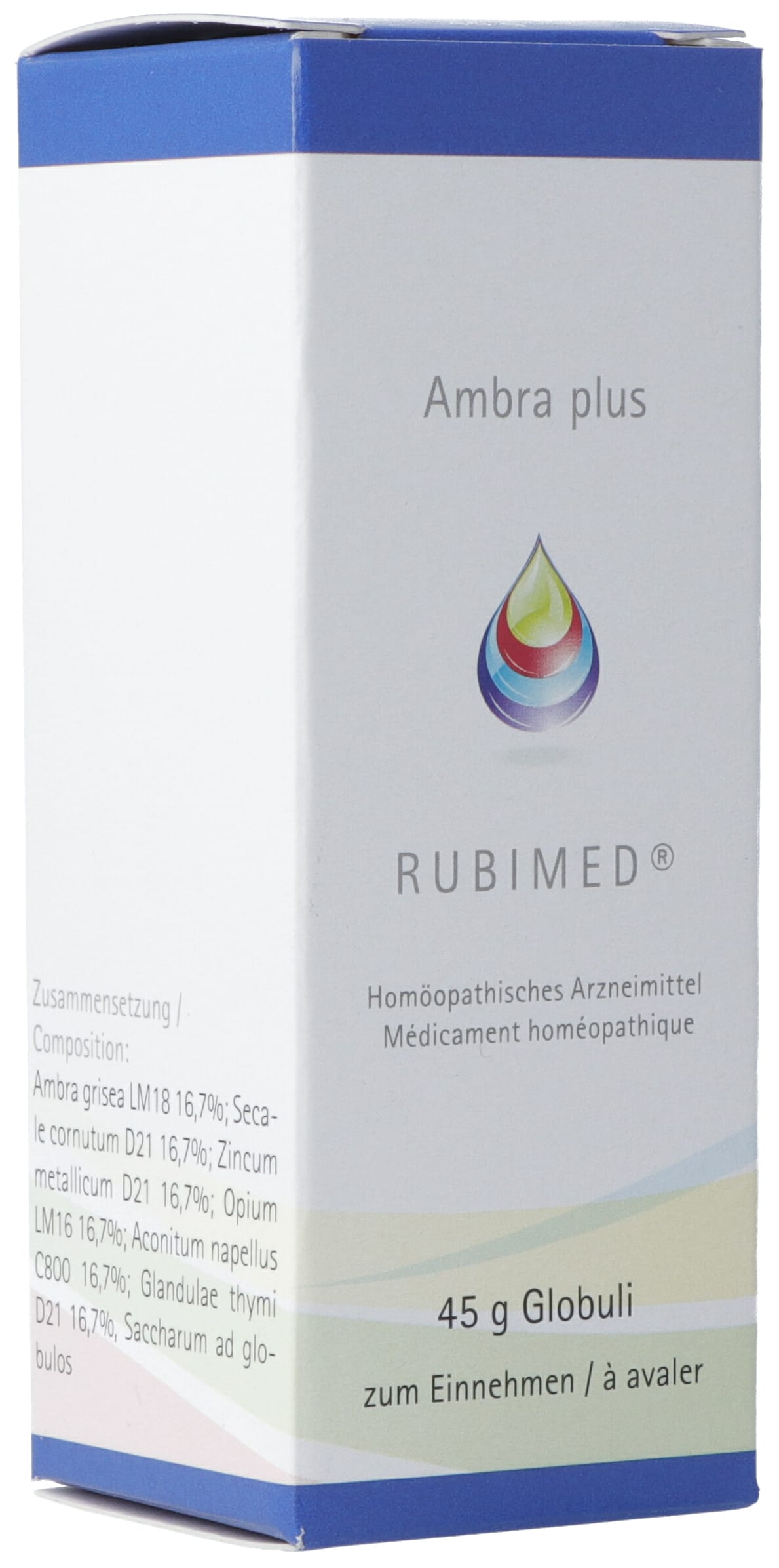 Rubimed Ambra plus Glob 45 g