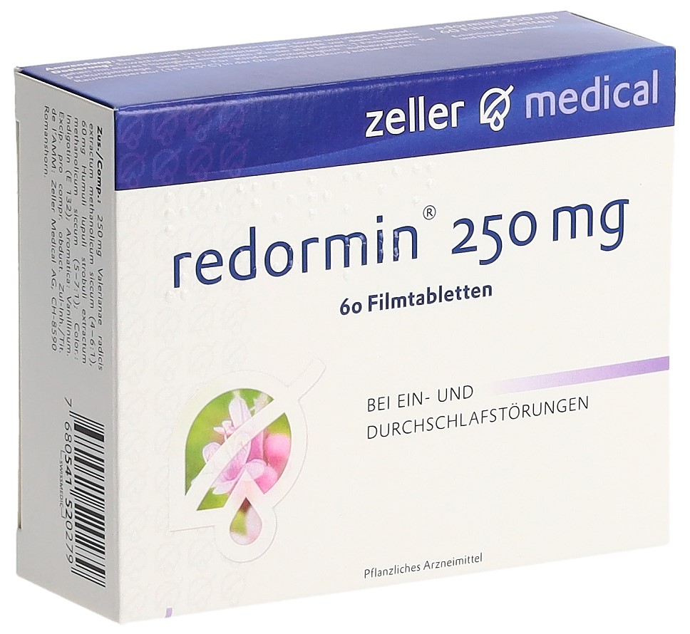redormin Filmtabl 250 mg 60 Stk