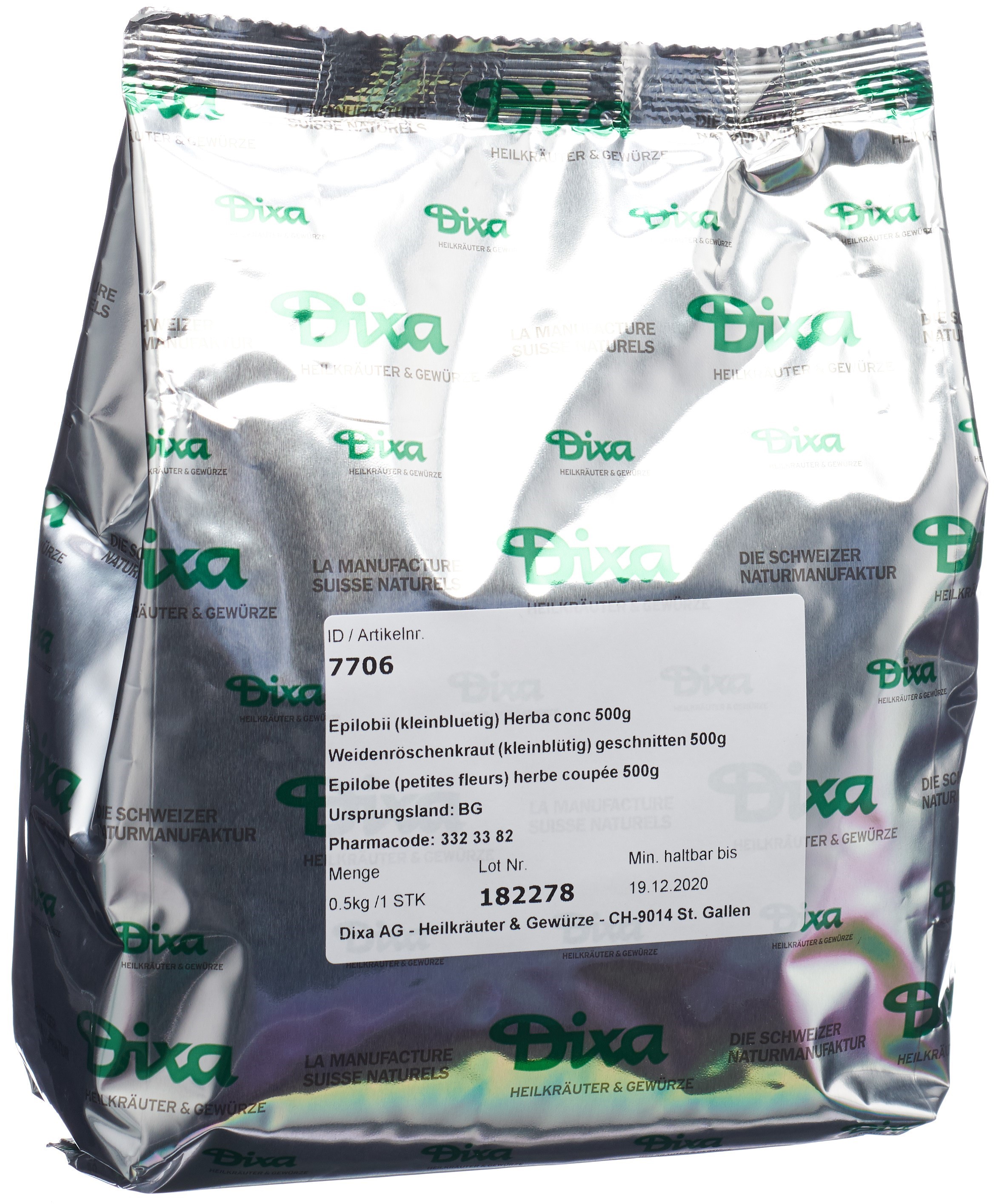 WEIDENRÖSCHEN Kraut geschn 500g (Epilobii herba)