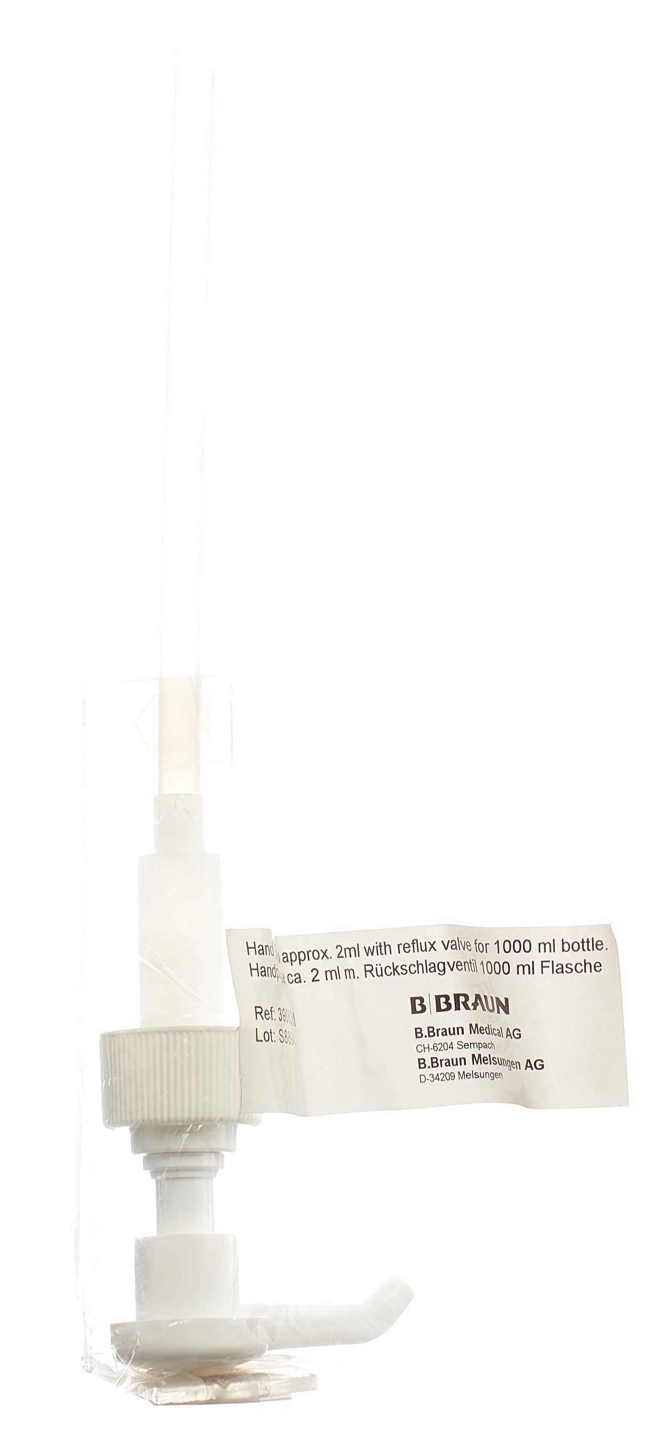 B. Braun Dosierpumpe 1000ml (2ml) mit Rückschlagventil