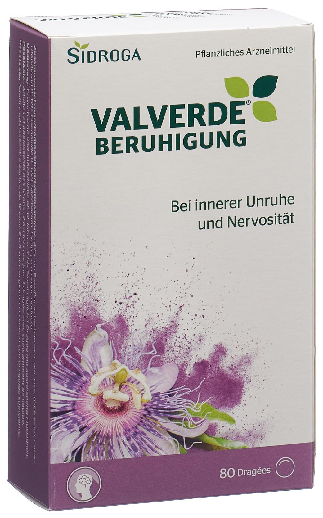Valverde Beruhigung Dragées 80 Stk